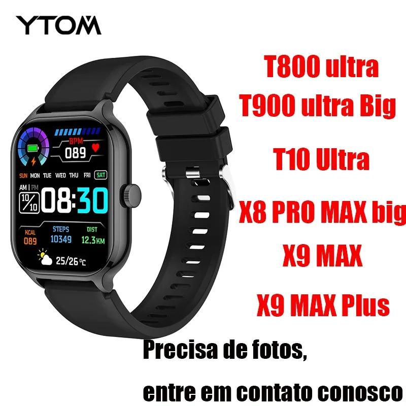 2/3/4/5/10 Pcs T800 T900 T10 Ultra Big X9 Pro Max X9 Max Smartwatch Smart Watch