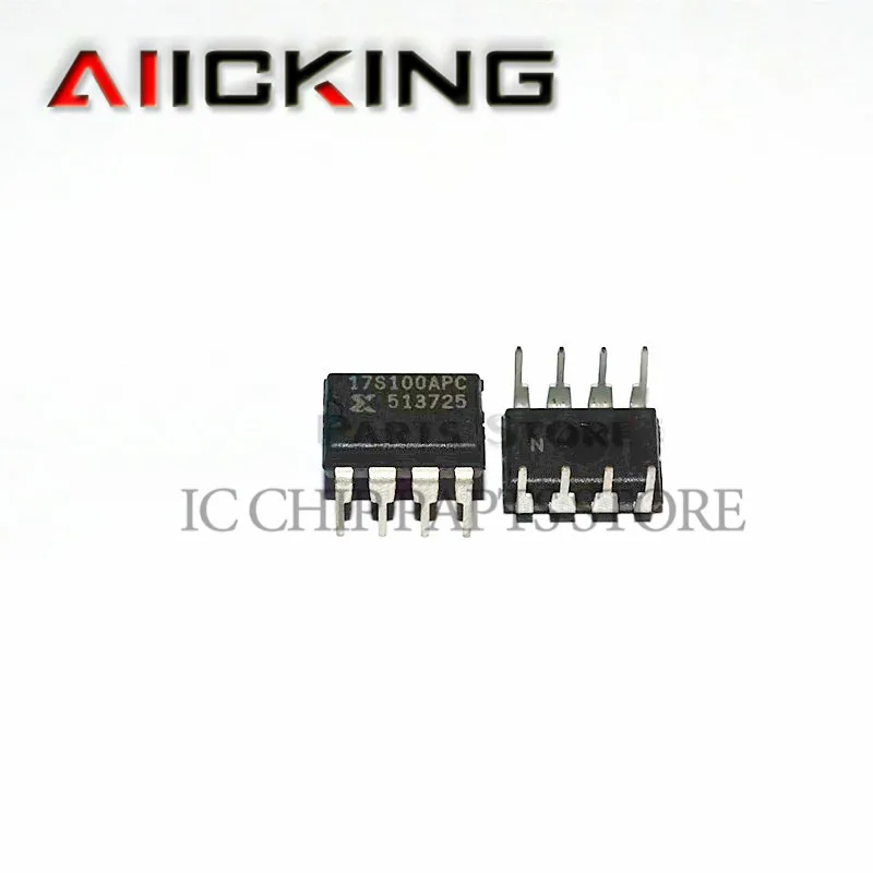 XC17S100APD8C 2pcs/lots, DIP-8 EEPROM Chip PROM Serial 1M-bit 3.3V 8Pin PDIP, Original integrated IC chip