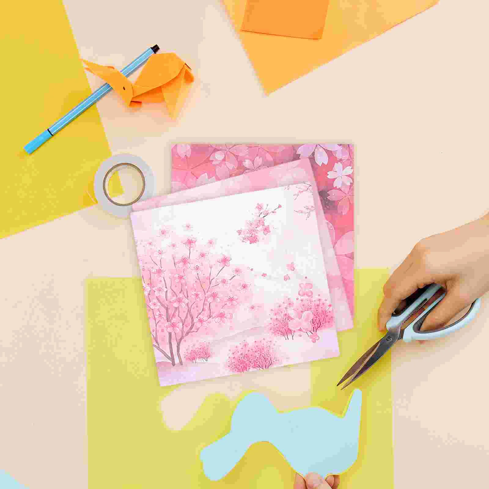 

200pcs Origami Paper Folding Paper Colorful Paper Paper Double-Sided Paper for DIY Crafts