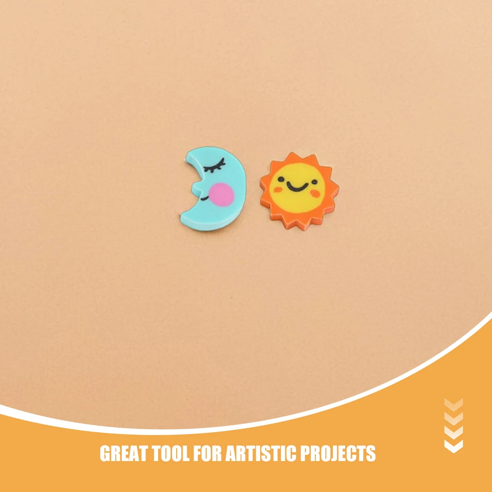 180pcs Mini Erasers For Classroom Prizes Rainbow Moon Star Cute Clouds Shaped Pencil Erasers School Supplies For Student Office