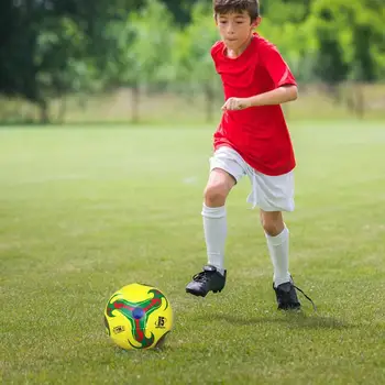 Outdoor PVC Football Kids Training Soccer Balls Durable Size 5 Soccer Balls For Kids Playing Gifts For Christmas Birthday 5
