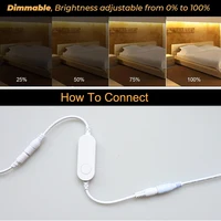 Tuya Zigbee 3.0 COB LED Strip 12V 1m 2m 3m 4m 5m Warm White Flexible Dimmable Light Kit 3000K-6500K for Alexa Google Assistant - Image 5