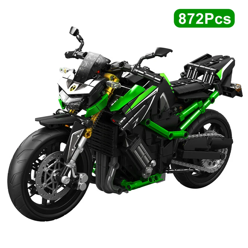 

Technical Expert Locomotive Motorcycle Sport Car Model Building Blocks City Racing Speed Vehicle MOC Bricks Toys Kids Adult Gift
