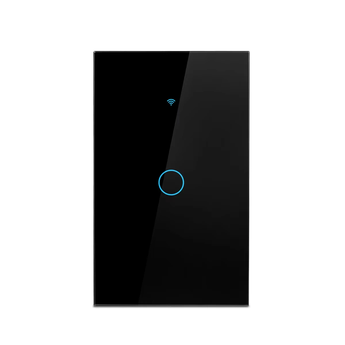 Tuya wifi interruptor de parede inteligente eua painel toque interruptor luz 1/2/3/4 gang nenhum neutro necessário rf433 para vida inteligente alexa google casa