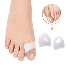 

Delysia King Toe Silicone Bunion Guard Care Tool orthopedic Toe Separators Finger Toe Separator Correction Pad Foot Foot Care