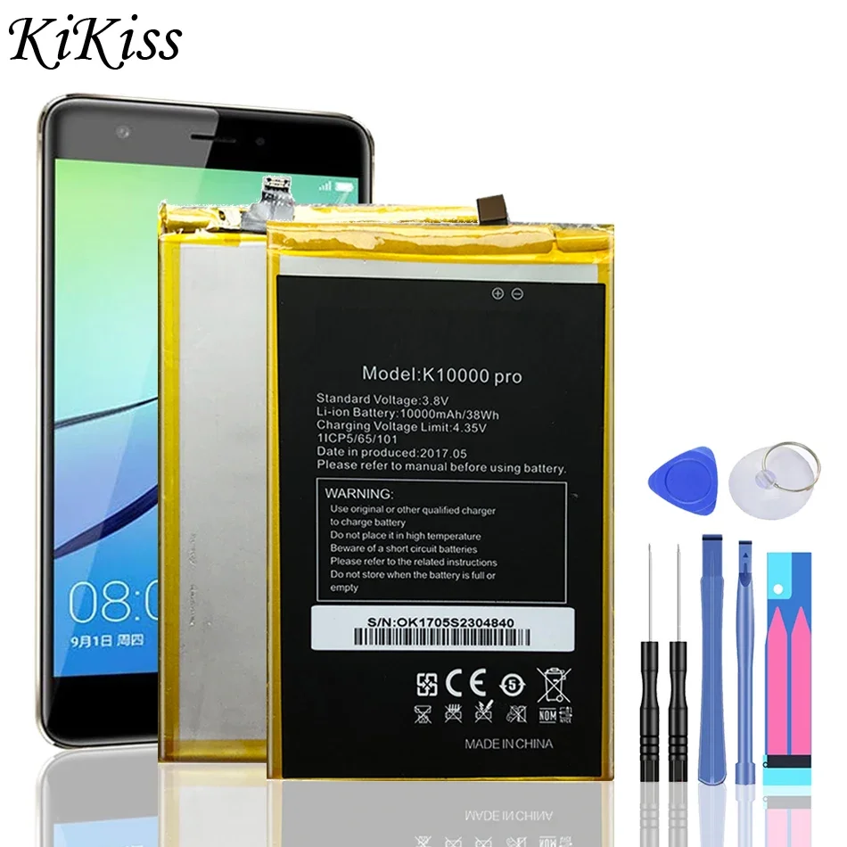 

Запасная аккумуляторная батарея 10000 мАч для Oukitel K10000 Pro, K10000Pro