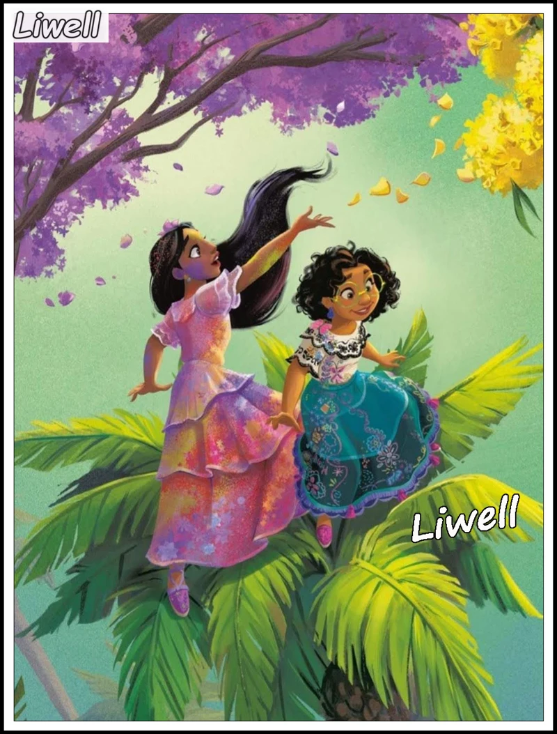 Isabela and Mirabel Encanto Art Print Encanto Poster 