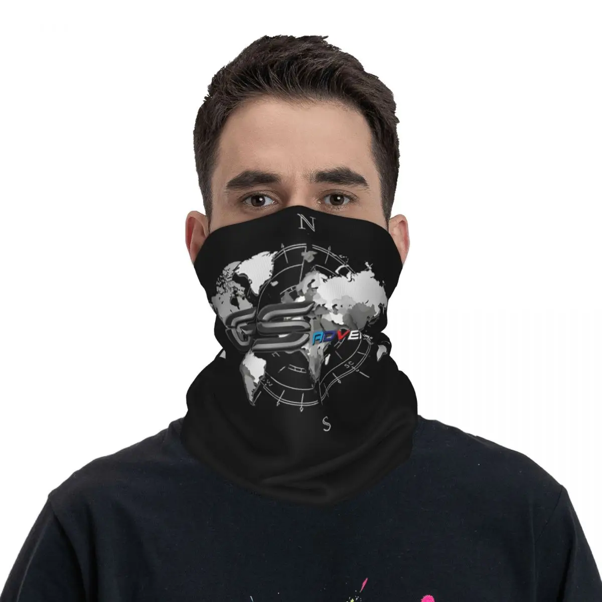 Unisex GS Adventure Style Bandana Merch Neck Gaiter Printed Motorcycle Mask Scarf Hair Band Wrist Wraps Hiking Washable face mask knitted scarf cashmere scarf tactical scarf cycling bandana sunscreen mask neck wrap bandana headscarf cotton bandana cycling mask