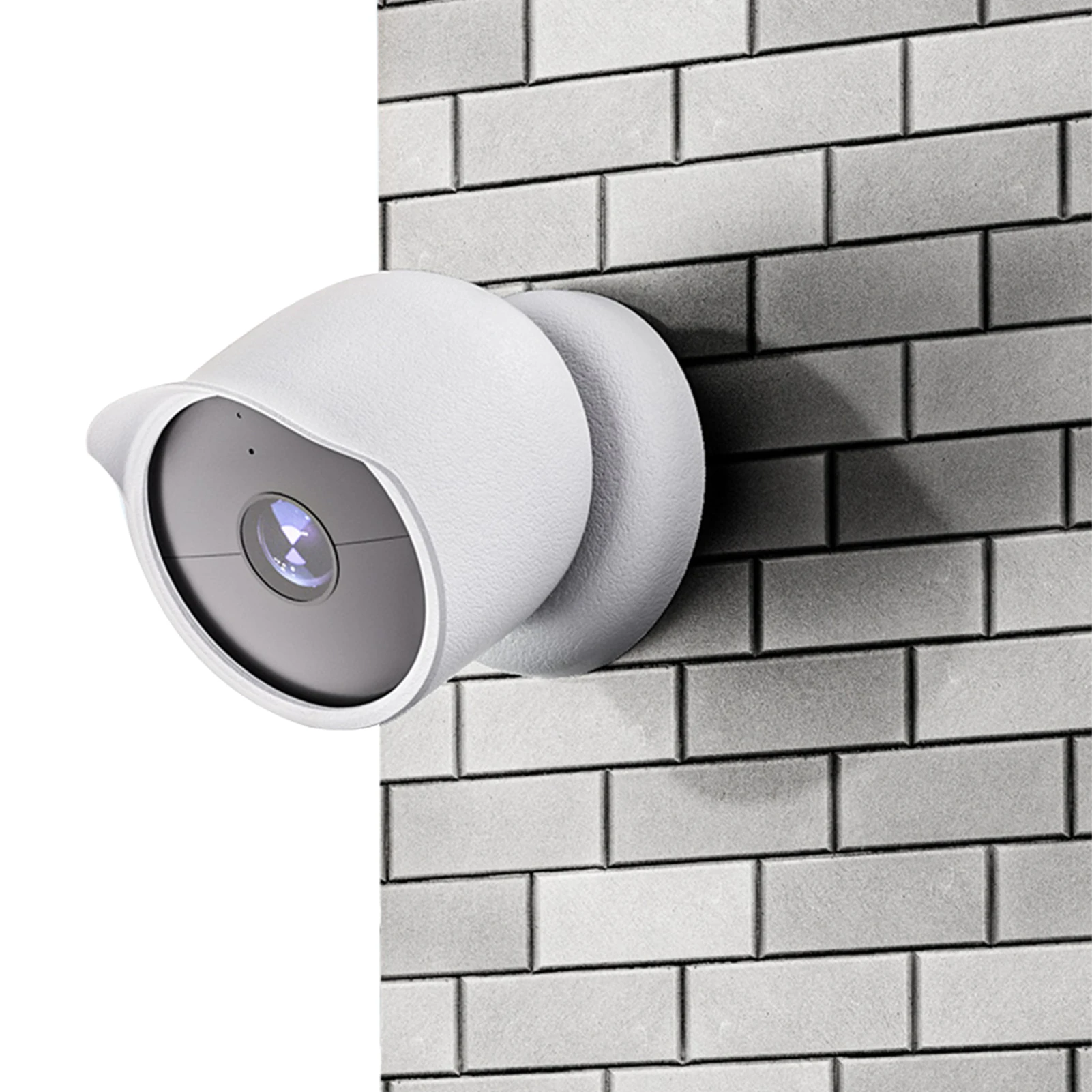 Caméra de surveillance sans fil Bluetooth Google Nest Cam intérieure  extérieure Blanc neige - Google