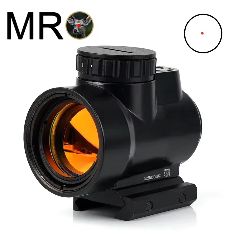 1x25 Red Dot Sight Scope Hunting Riflescope Sniper Gear for Rifle Scope 3 MOA 20000 Hour Runtime 223 AR15 11/20mm Rail Mount