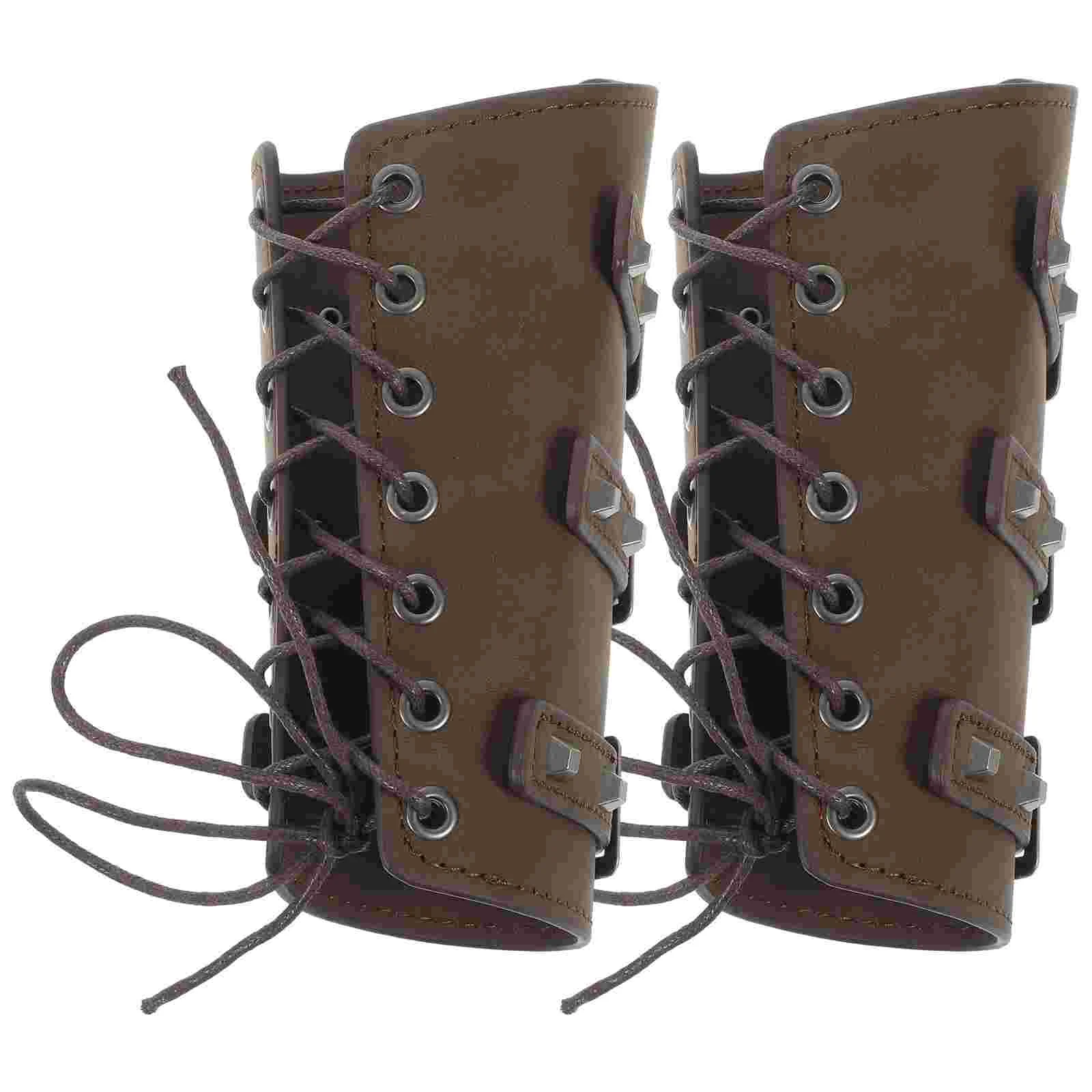 

Personalized Punk Wristbands Costumes for Halloween Medieval Style Clothing Accessory Riding Bracers