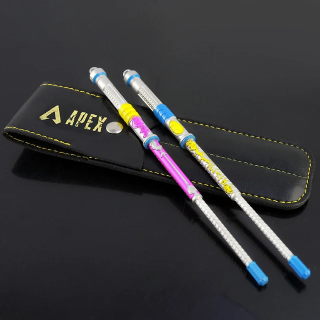 22cm APEX hero heirloom power boy butterfly knife lifeline electric rod death curve evil spirit dagger alloy model ornament toy 3