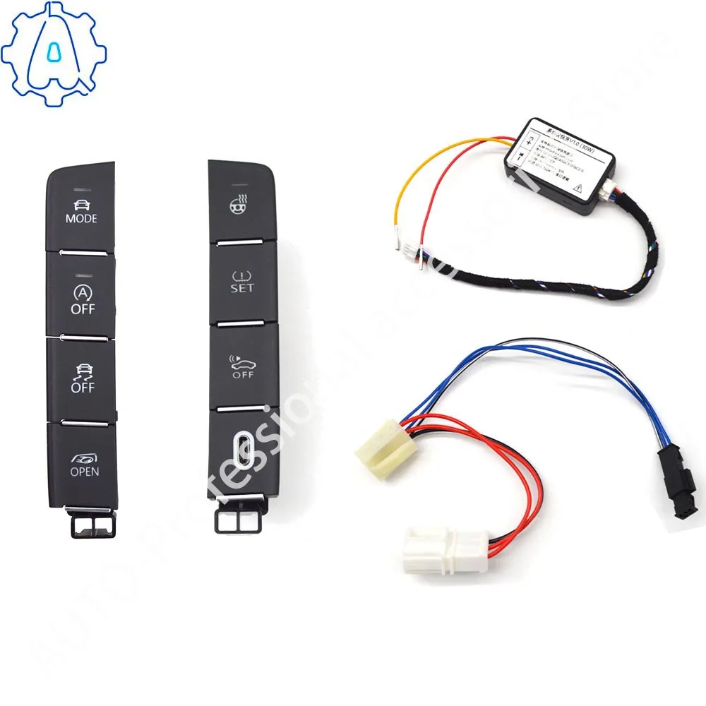 Voller schlüssel lenkrad heizung schalter Für VW Passat B8 8,5 3GD927137A  3GD927238C USB lade interface schalter - AliExpress