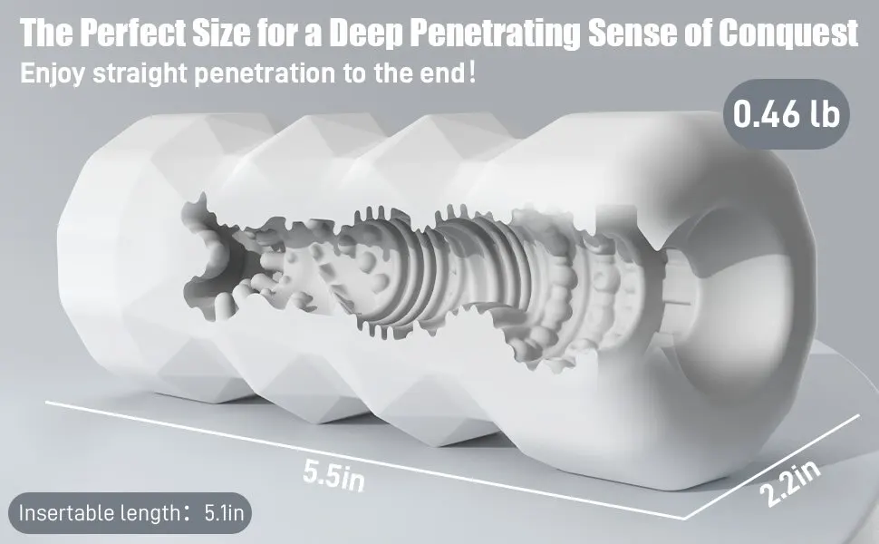 Masturbateur masculin tasse 3D réaliste poche chatte manchon Stroker texturé pipe réutilisable doux extensible adulte hommes jouets sexuels_voghion.com