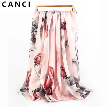 Silk Women Long Scarf 1