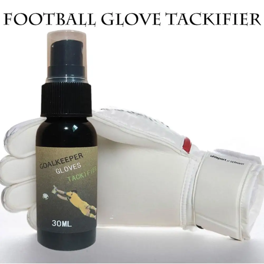 30ml Goalkeeper Glove Football Grip Spray For Goalkeeping Gloves Non-slip Enhanced Sticky Baseball Replacement Glove Glue