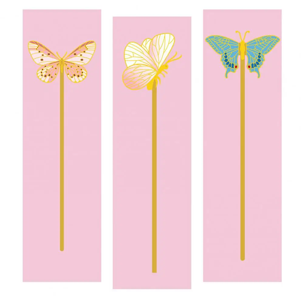 Metal Bookmark Exquisite Chinese Style Metal Butterfly Bookmark Gift for Book Lovers Teachers Book Lover
