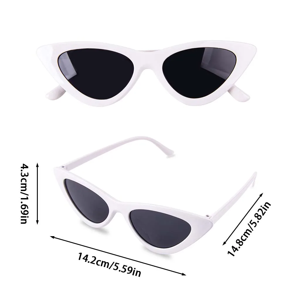 8 Paar weiße schwarze Sonnenbrillen für Party, Hochzeit, Team, Braut, Trauzeugen, Geschenke, Junggesellenabschied, Brautparty, Dekorationszubehör – Detail 9