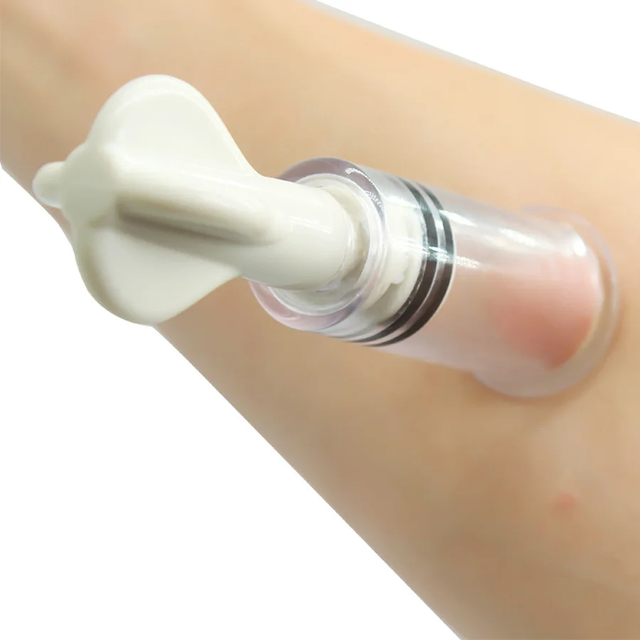 Vacuum Cupping Device Manual Rotating Cupping Vacuum Suction Cup Breast Nipple Sucker Body Massager Anti Cellulite Massager 1PC