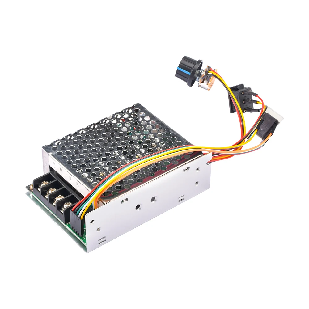 New 40A Digital Display Two-way DC Motor Speed Controller 0- Adjustable DC 10V-55V PWM 12V 24V 48V 2000W MAX 60A Reversible