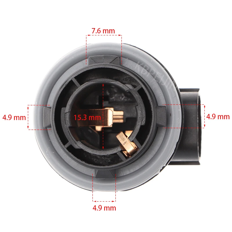 Lamp Holder Headlight Holder Led Work Light Holder Led Lamp Bulb Base Light Bulb Socket Light Holder 1Pcs 92164 M7050 For Hyundai Elantra Verna Car Light Base 1156 Bulb Socket Lamp Holder Accessories