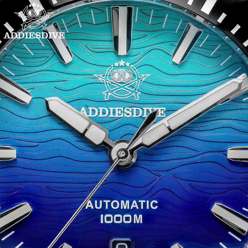 ADDIESDIVE AD2526 Luxury Diver Watch Automatic Japan 8215 1000M