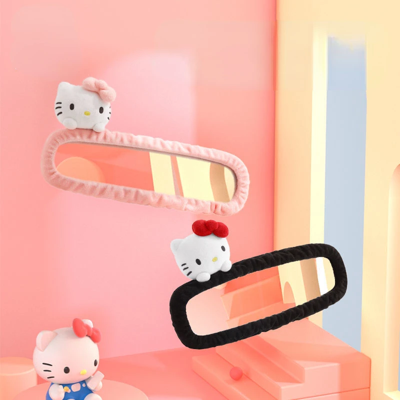 HelloKittyRearviewMirrorCoverFemaleCartoonCuteCreativeRearview