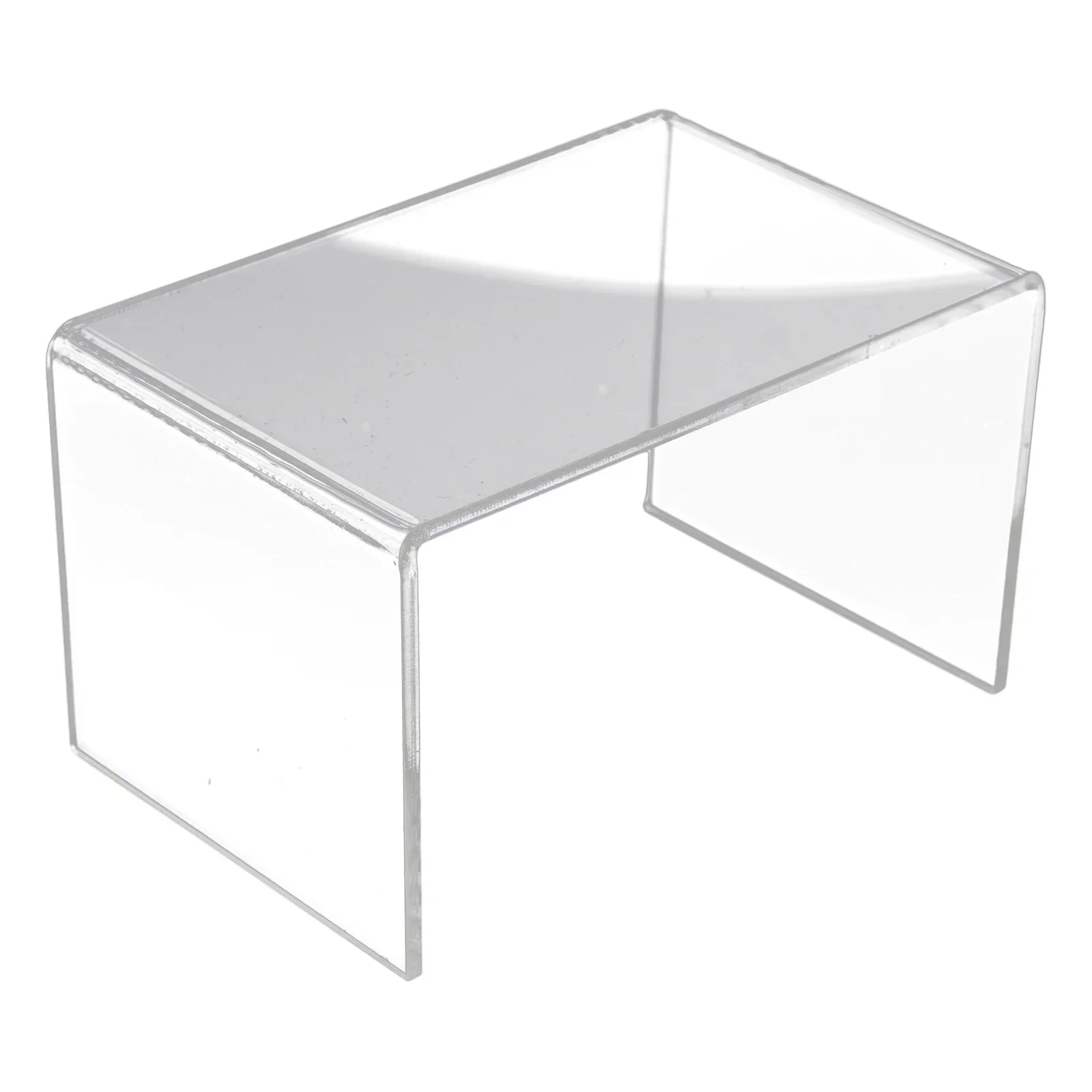 3pc Square Acrylic Clear Display Stands Showcase Set Jewelry Makeup Holderfor Displaying Merchandise Set Ups Decorative 6