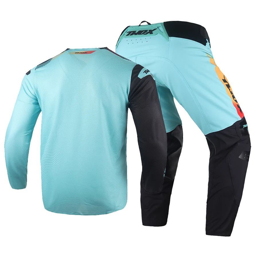 Two-X 5.5 Air Motocross Gear Off Road MX Jersey Pant Combo Set Motorcycle Motorbike Clothing Breathable ATV Dirt Bike Kit