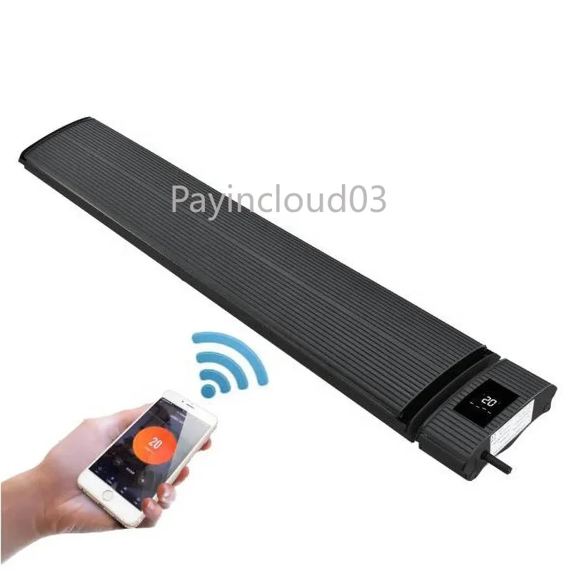 

Уличный Электрический светящийся нагреватель с дальним инфракрасным излучением для патио, 1800 Вт, IP65, нагреватель для йоги