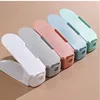 Durable Adjustable Shoe Organizer Footwear Support Slot Space Saving Cabinet Closet Stand Shoes Storage Rack Shoebox 5