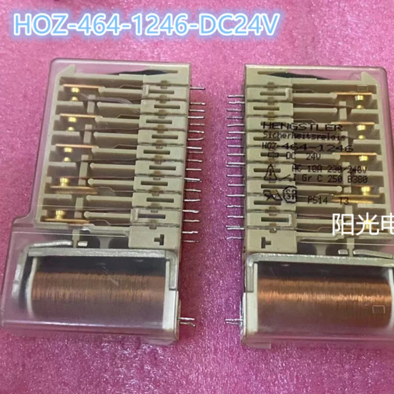 

（Second-hand）1pcs/lot 100% original genuine relay:HOZ-462-1334 DC24V HOZ-464-1246-DC24V Safety elevator relay