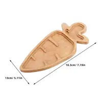 Easter Bunny Tray Cheese Board Food Dinner Plate Wood Serving Platter Wooden Charcuterie Child 2
