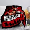 Games Red Dead Redemption 2 Printed Blanket Picnic Blankets Warm Blanket Soft and Comfortable Blanket Home Travel Birthday Gift 6