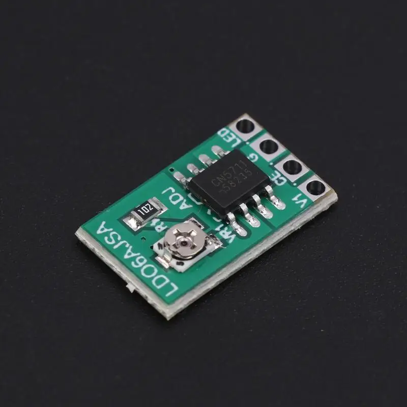 30-1500mA 조정 가능한 LED 드라이버 PWM 제어 보드 벅 전원 모듈 DC 3.3V 3.7V 5V 9W