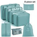 8pcs Set Blue