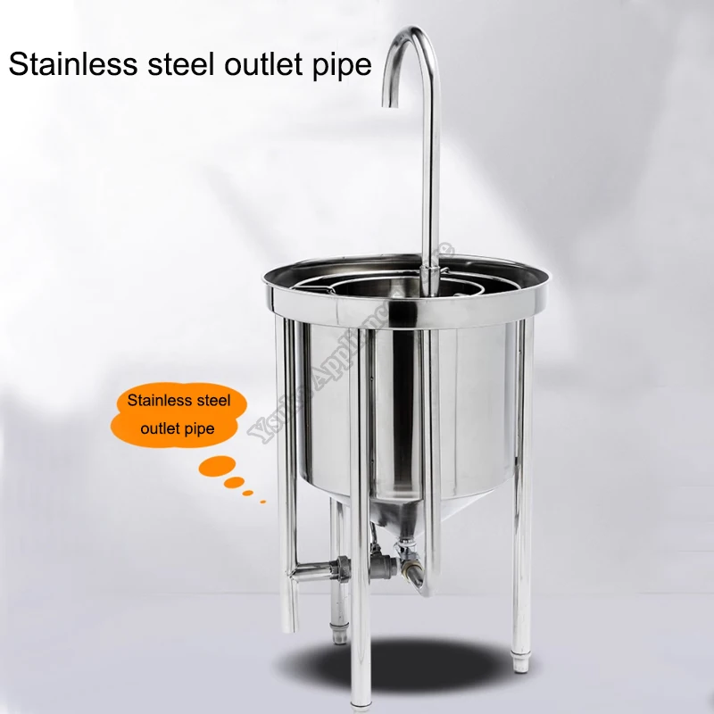 Rice Washing Machine Commercial Automatic Stainless Steel 25KG Large Hydraulic 110V/220V Corn Wheat Cleaning Maker 6