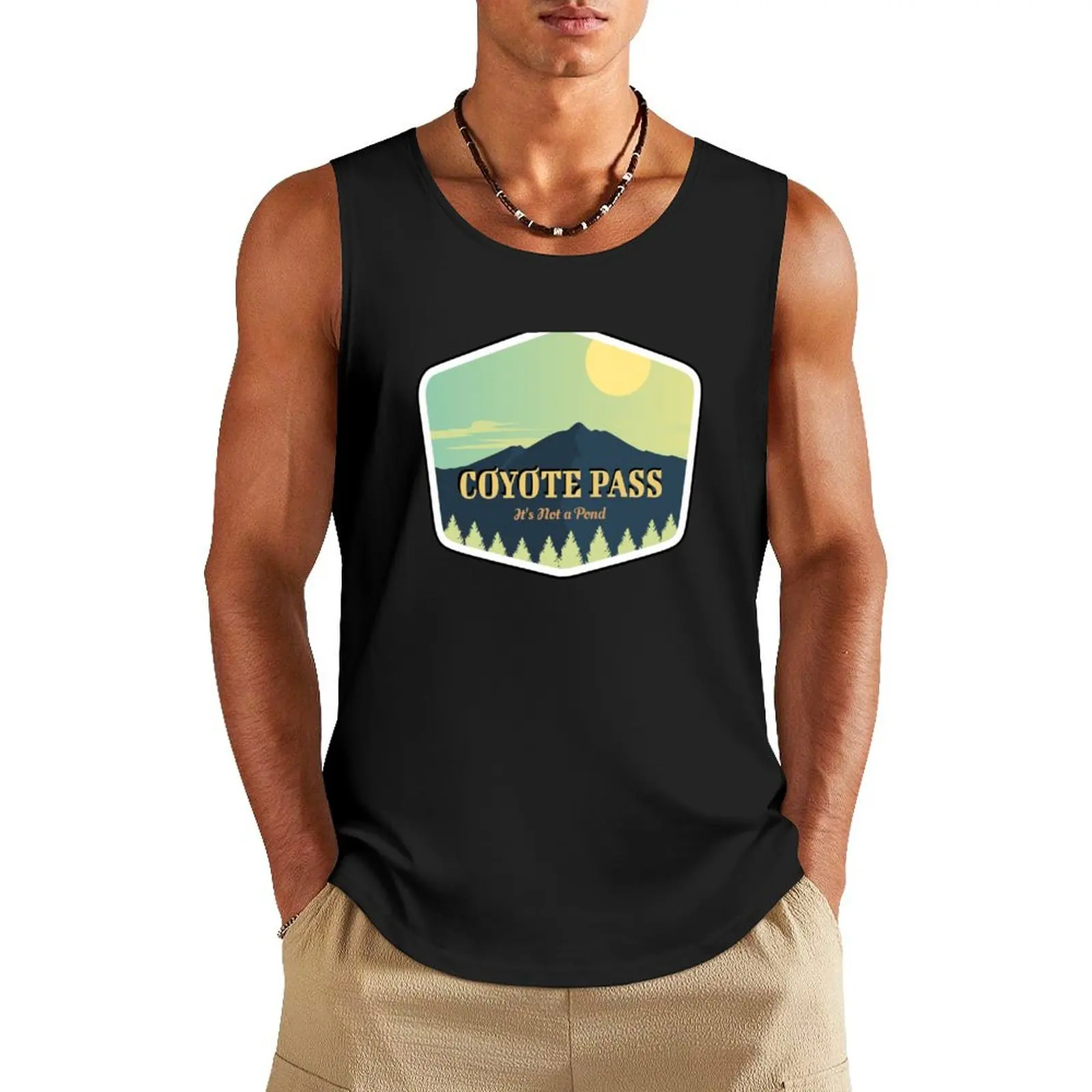 

Coyote Pass Tank Top training weight vest Men's fitness t-shirt man vest