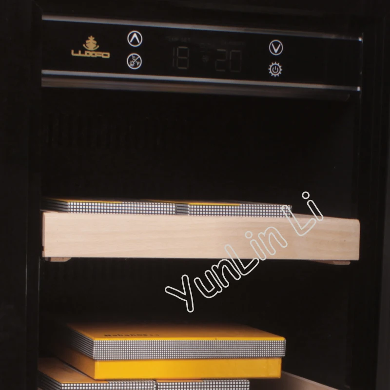 Factory New Cigar Cabinet Freezer Constant Temperature Wine Tea Humidor Parquet Luxury Cigar Storage Cabinet Fridge