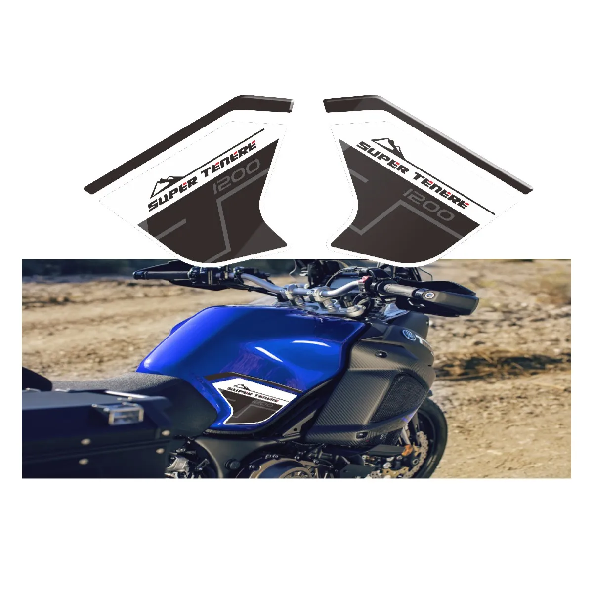 Motorcycle Stickers Decal  Tank Pad Stickers For YAMAHA SUPER TENERE XT1200Z XT 1200 Z 2014 2015 2016 2017 2018 2019