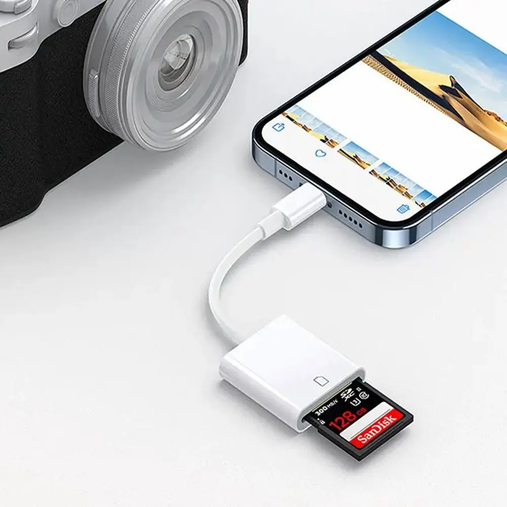 Card reader 4 in 1 OTG Type C for iPad Tablet USB Type C to Smart Memory Card for Xiaomi Huawei
