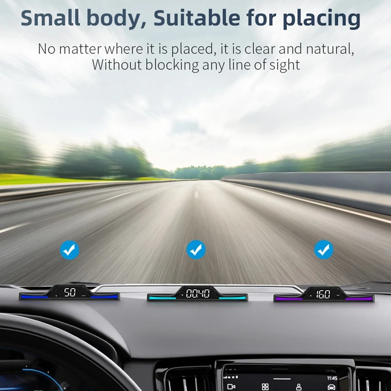 G15 HUD  ÷, GPS ӵ ˶,  ӵ ڵ ÷,  ǰ