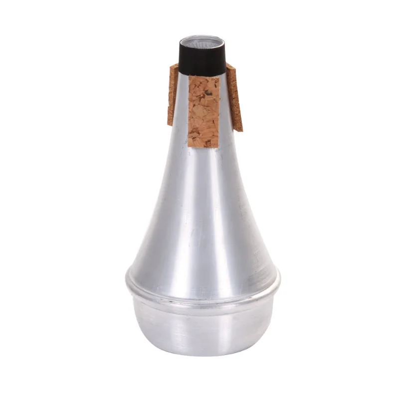 

Lightweight Aluminum Practice Trumpet Mute Silencer Straight Mute Sourdine for Jazz W/ Long-lasting Precise Shaped Corks