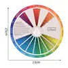 Rotation Wheel Color Board Chart Mixed Tool Painting supplies Creative Color Wheel Color Learning for Woman Man 6