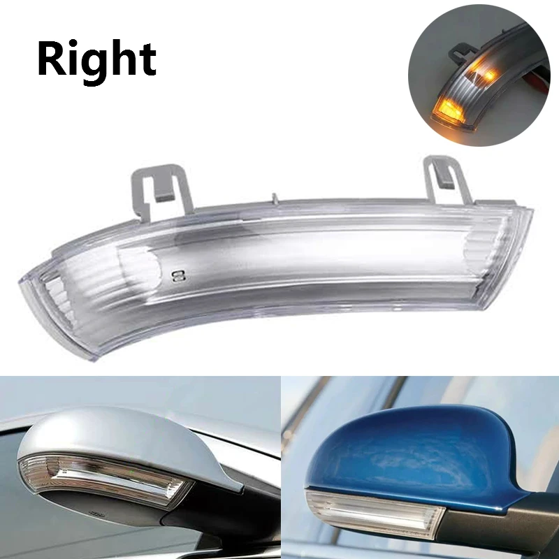 

JIUWAN LED Side Rearview Mirror Turn Signal Light Steering Lamp for VW Passat B6 Golf 5 Jetta MK5 Auto Accessories Car Styling