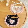 Cat Bib Lolita Style Cute Polka Dot Pet Neck Decoration Cat Role-playing Clothing Drool Bib Fabric Scarf 4