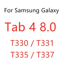 Premium 9H Tempered Glass Screen Protector - HD Protective Film (Tab4 8.0 T330 T335)