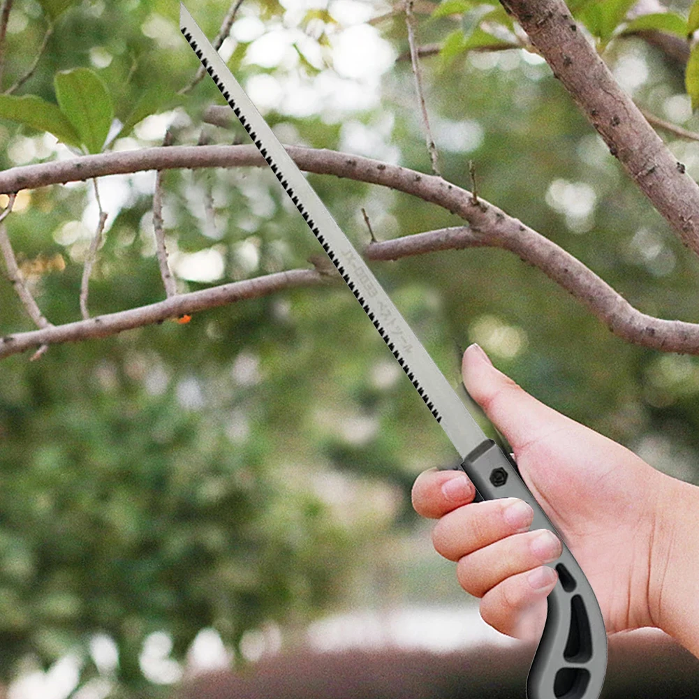 Handsaw Garden Saw SK5 Steel Saw Tools W/ Wooden Handle Woodworking 355mm Convenient Wall Panel Bending hand saw multi purpose saw handheld saw