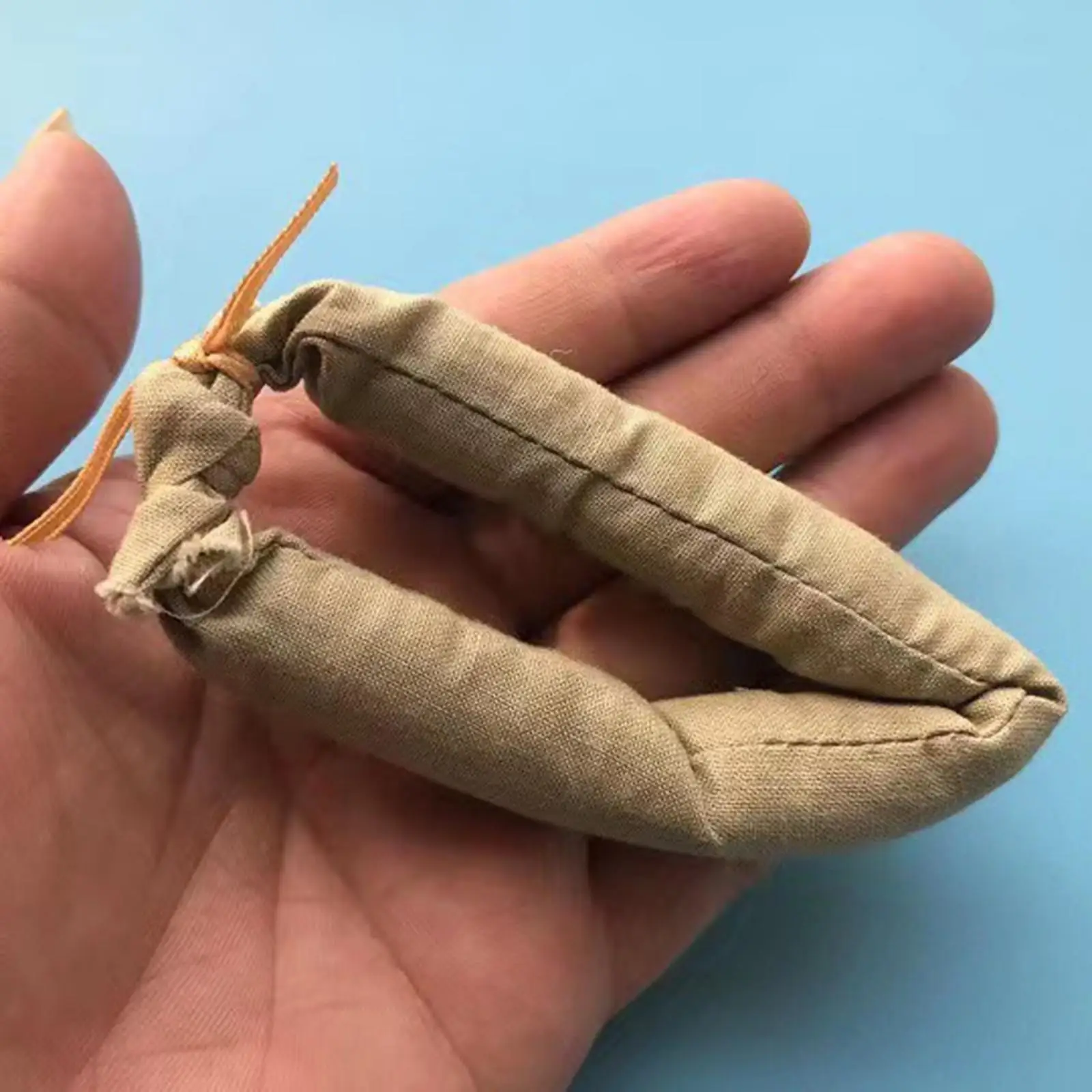 

1/6 Scale Rice Bag Lightweight Collectable Handmade Doll Accessory Durable Mini Action Figures Rice Pouch for 12inch Figures