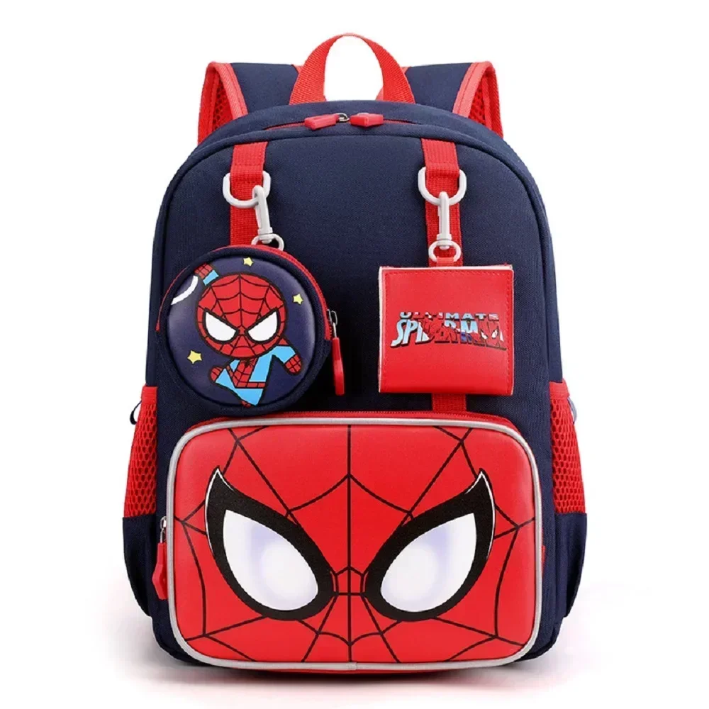 

New Disney Children Baby Boys Girls Kids Bag Spiderman Kindergarten Pattern Cartoon Backpack Toddler Animal mochila infantil